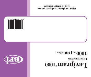 Levipram Comprimés 1g